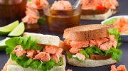 alaska salmon salad sandwich
