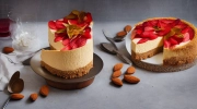 almond brickle cheesecake