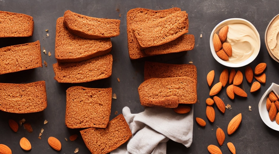 almond butter loaves