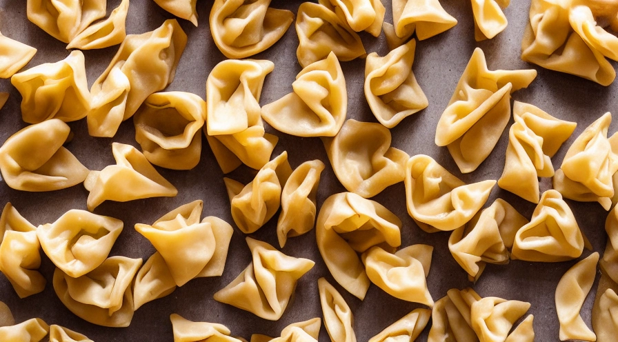 apple cheddar wontons