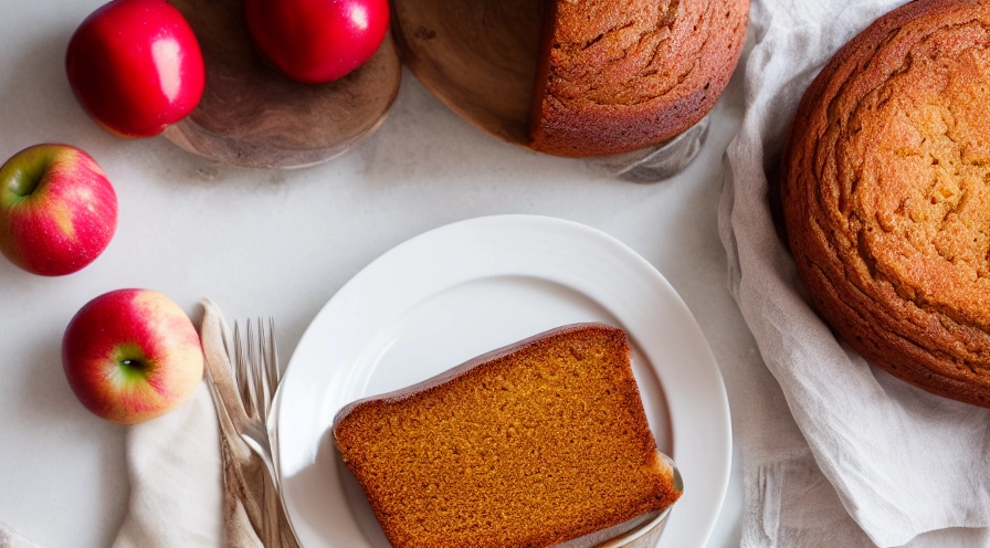 apple cider pound cake