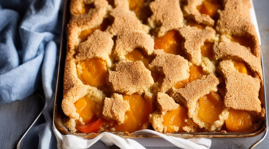 apricot biscuit cobbler