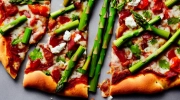 asparagus pizza