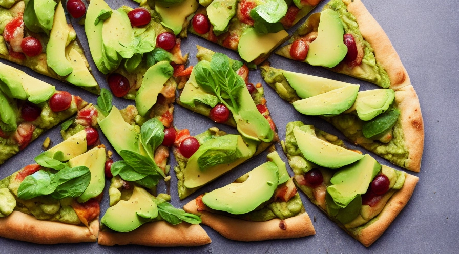 avocado pizza