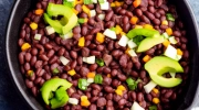 baked black bean dip