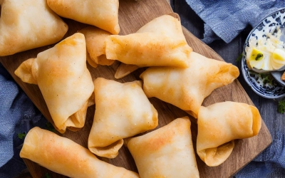 baked flounder roll ups