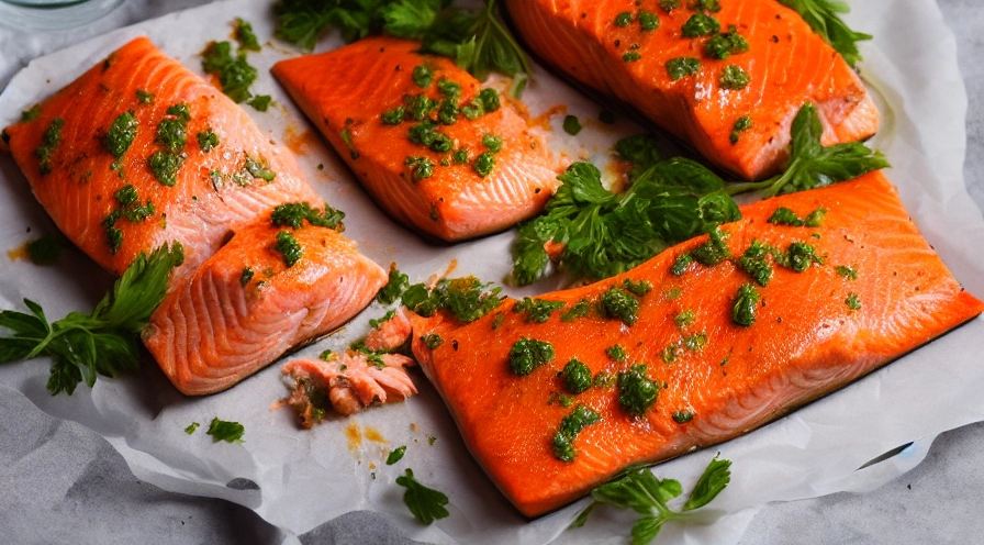baked salmon tarragon