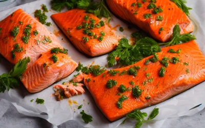 baked salmon tarragon