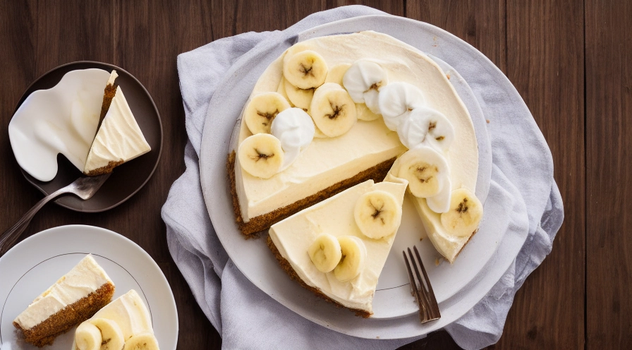 banana cream cheesecake
