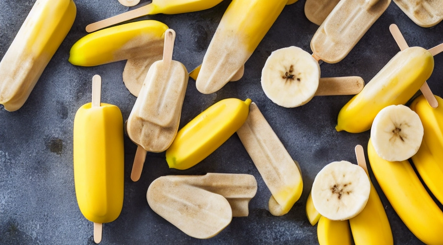 banana popsicles