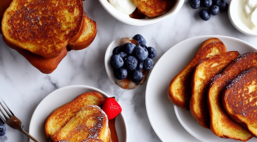 banana stuffed french toast