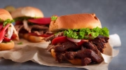 barbecue beef brisket sandwiches