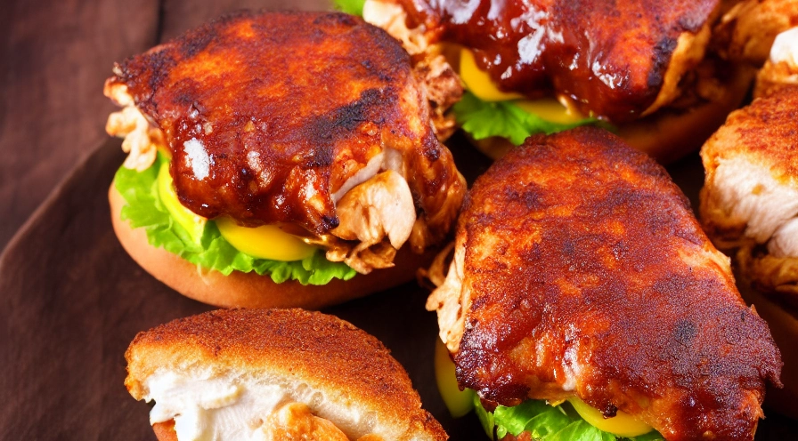 barbecue chicken sandwiches
