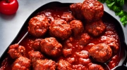 barbecued meatballs