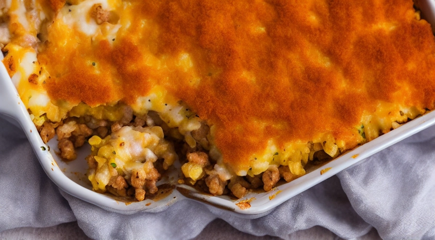 beefy tater tot casserole