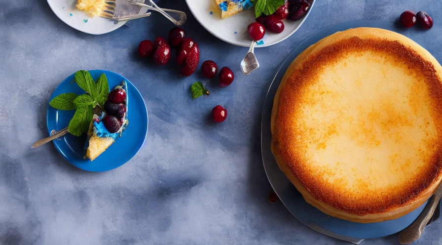 blue hawaiian cheesecake