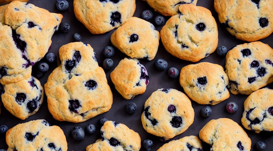 blueberry buttermilk biscuits
