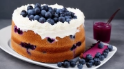blueberry cream cake