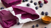 blueberry fruit leather