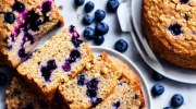 blueberry oatmeal breakfast cake
