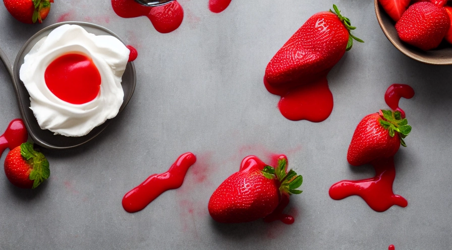 brandied strawberry sauce