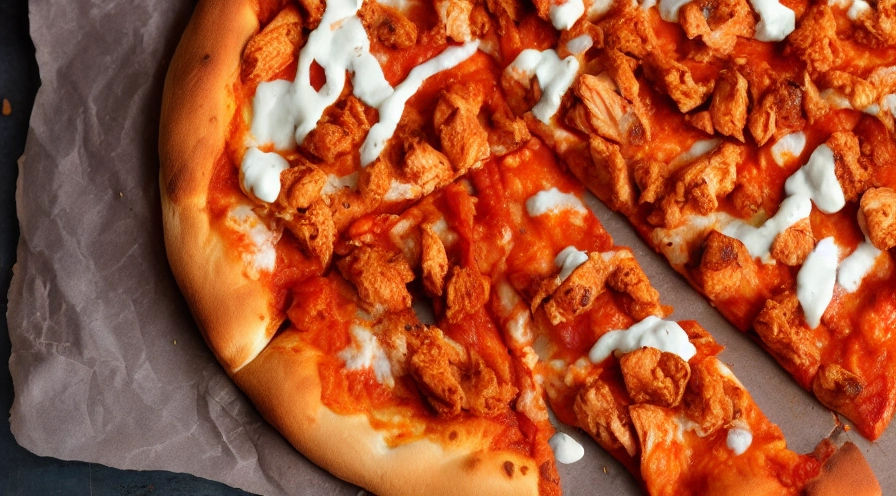 buffalo chicken pizza