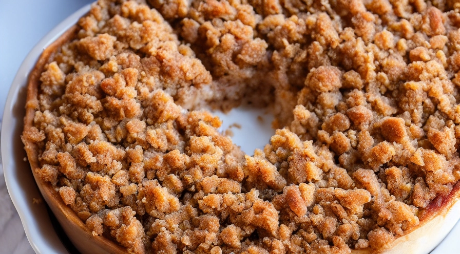 butter pecan streusel topping