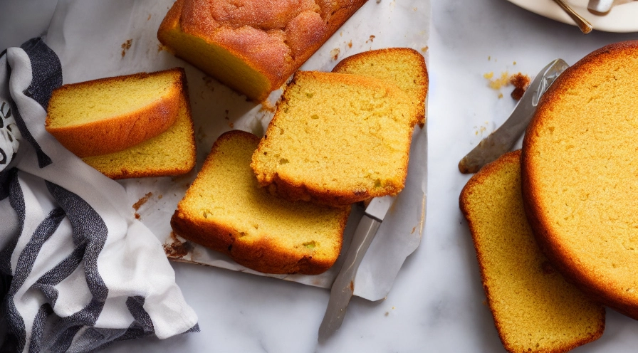 buttery apple pound cake