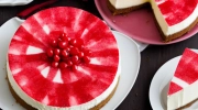 candy cane cheesecake