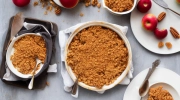 caramel apple crisp