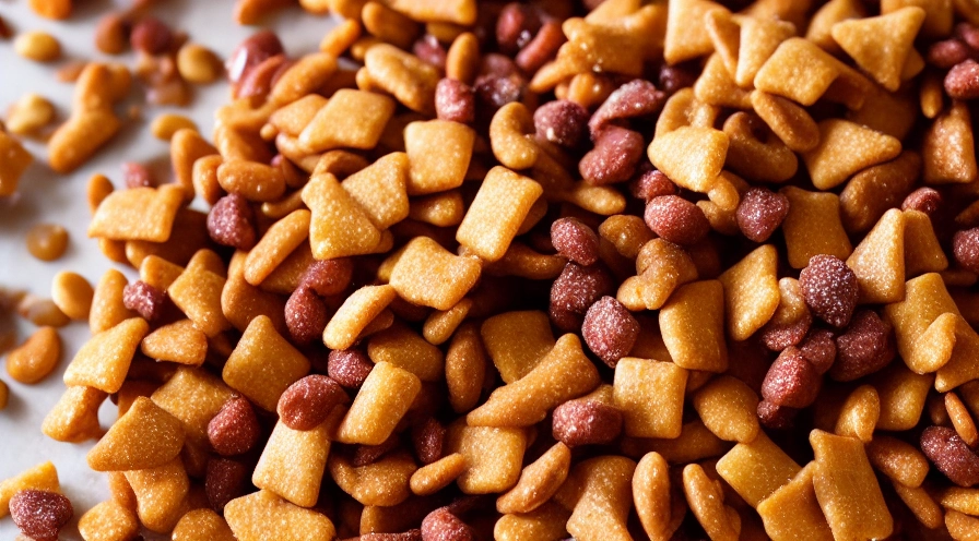 caramel apple snack mix