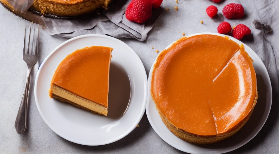 caramel cheesecake