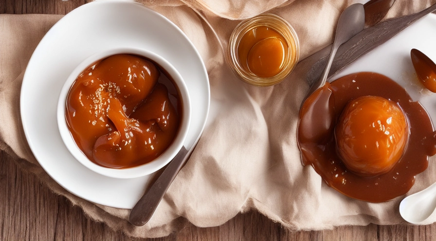 caramel dumpling pudding