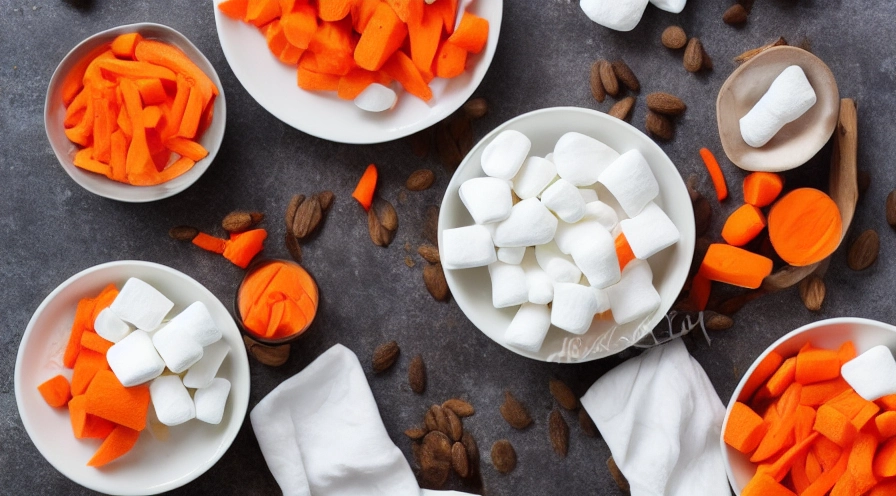 carrot marshmallow salad