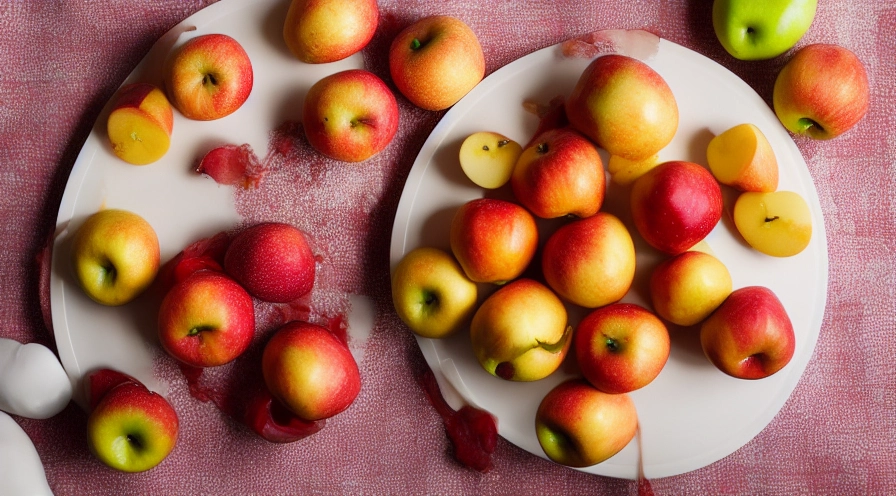 cheddar apple kisses