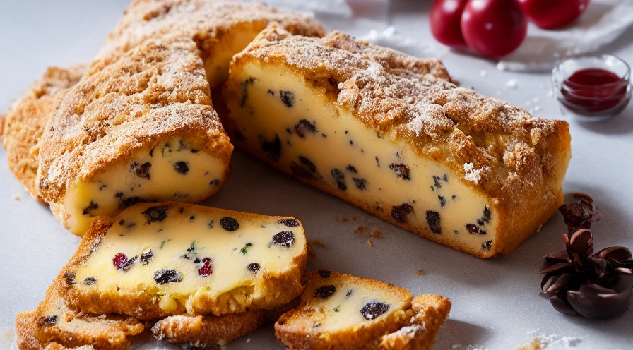 cheese stollen
