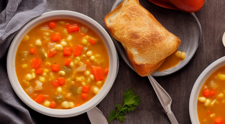cheesy vegetable soup