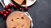 cherry almond torte