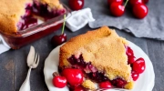cherry cobbler cake