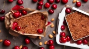 cherry nut crisp