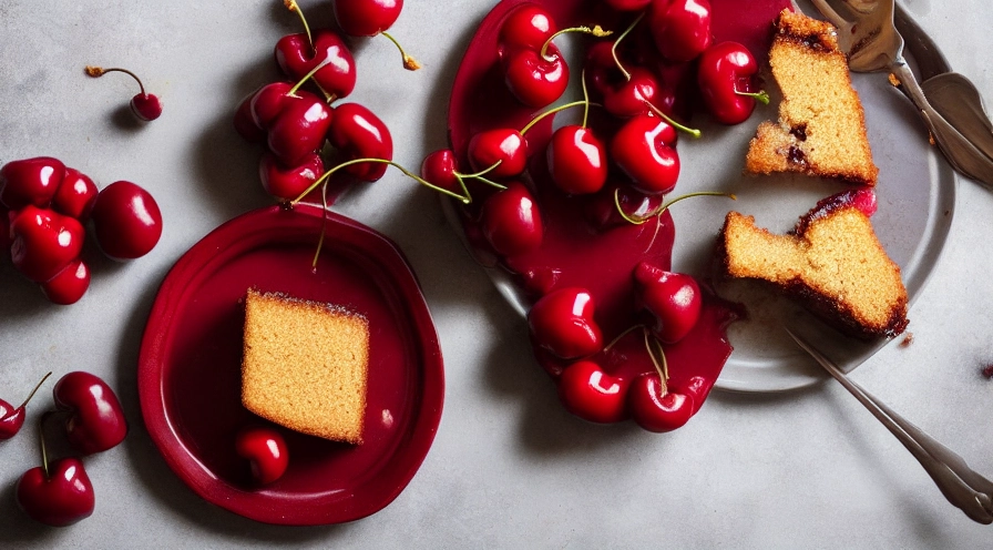cherry pudding cake