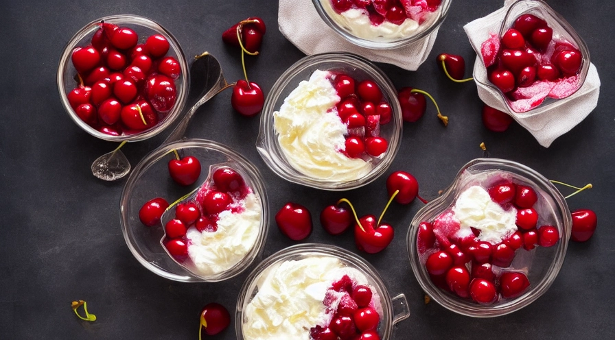 cherry trifle