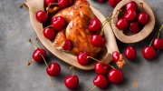 chicken cherries jubilee