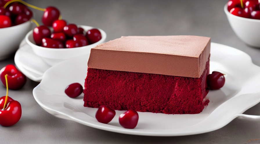 chocolate cherry mousse