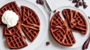 chocolate chipotle waffles