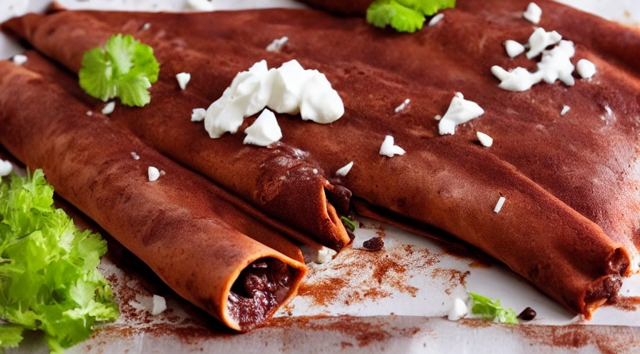 chocolate enchiladas