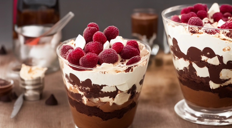chocolate kahlua trifle