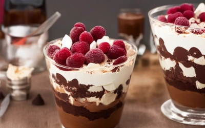chocolate kahlua trifle