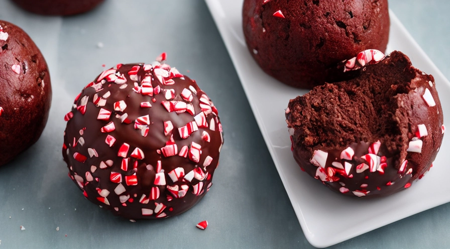 chocolate peppermint cheeseball