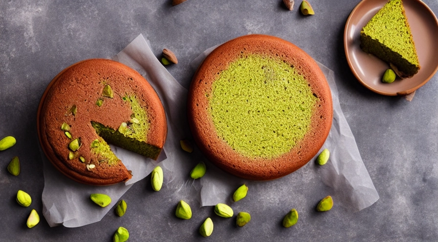 chocolate pistachio cake